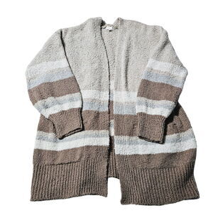 So Womens Sweater Multicolor Size Large 100% Polyester Open Pockets Long Sleeve